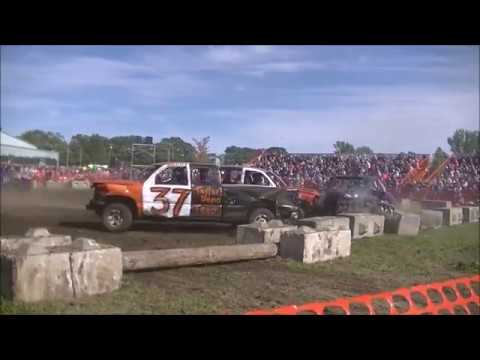 demolition derby 2018 ORILLIA FAIR DEMO DERBY TRUCK FEATURE