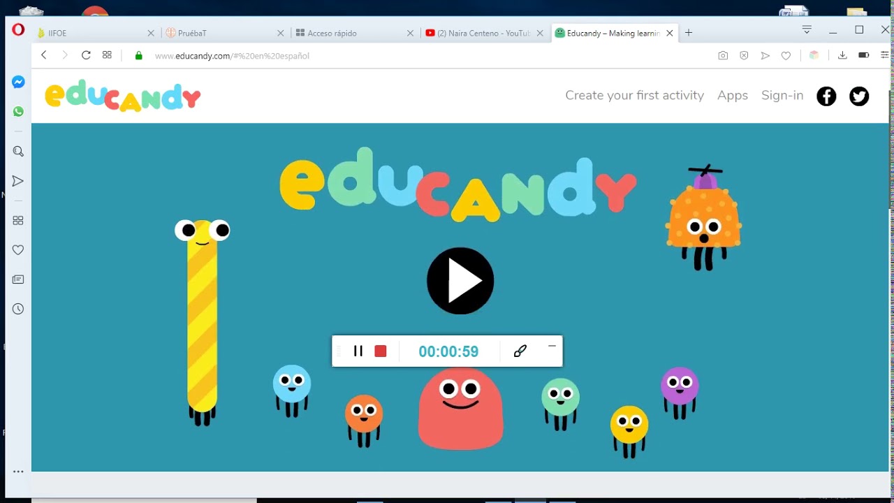 Juega y aprende con educandy - YouTube
