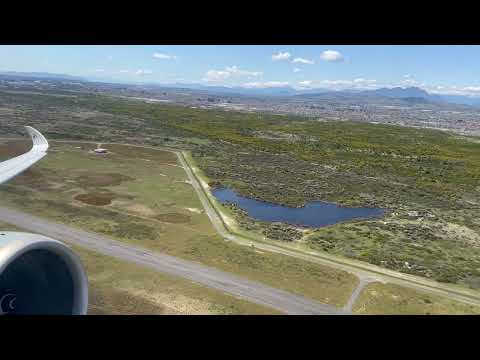 Qatar A350 Takeoff at CPT