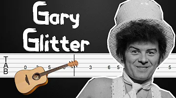 Rock'n Roll Part 2 - Gary Glitter Guitar Tabs, Guitar Tutorial, Guitar Lesson