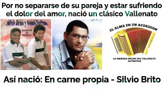 Así nacio, EN CARNE PROPIA - Silvio Brito, por no separarse de su pareja sufriendo el dolor del amor