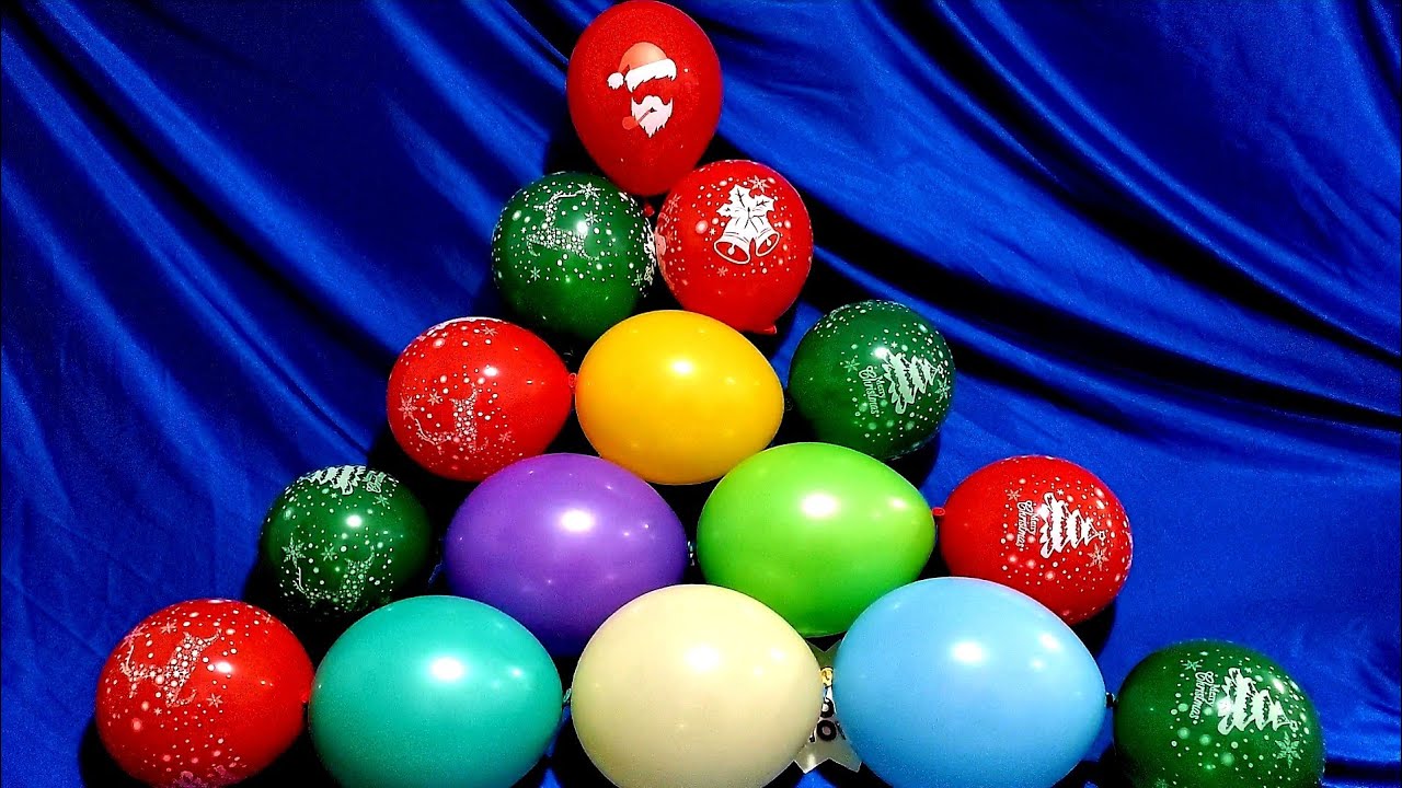 MAKING BALLOON CHRISTMAS TREE DECORATION PART 2!!! YouTube