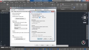 Autocad 2016 - Fast Course for Beginners - Mouse Settings and Tools and Commands selection Lesson 2