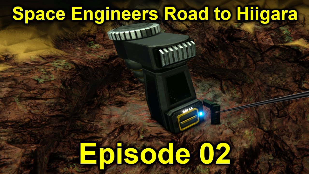 Building our first mine! | Space Engineers Road to Higara | Episode 2 ...