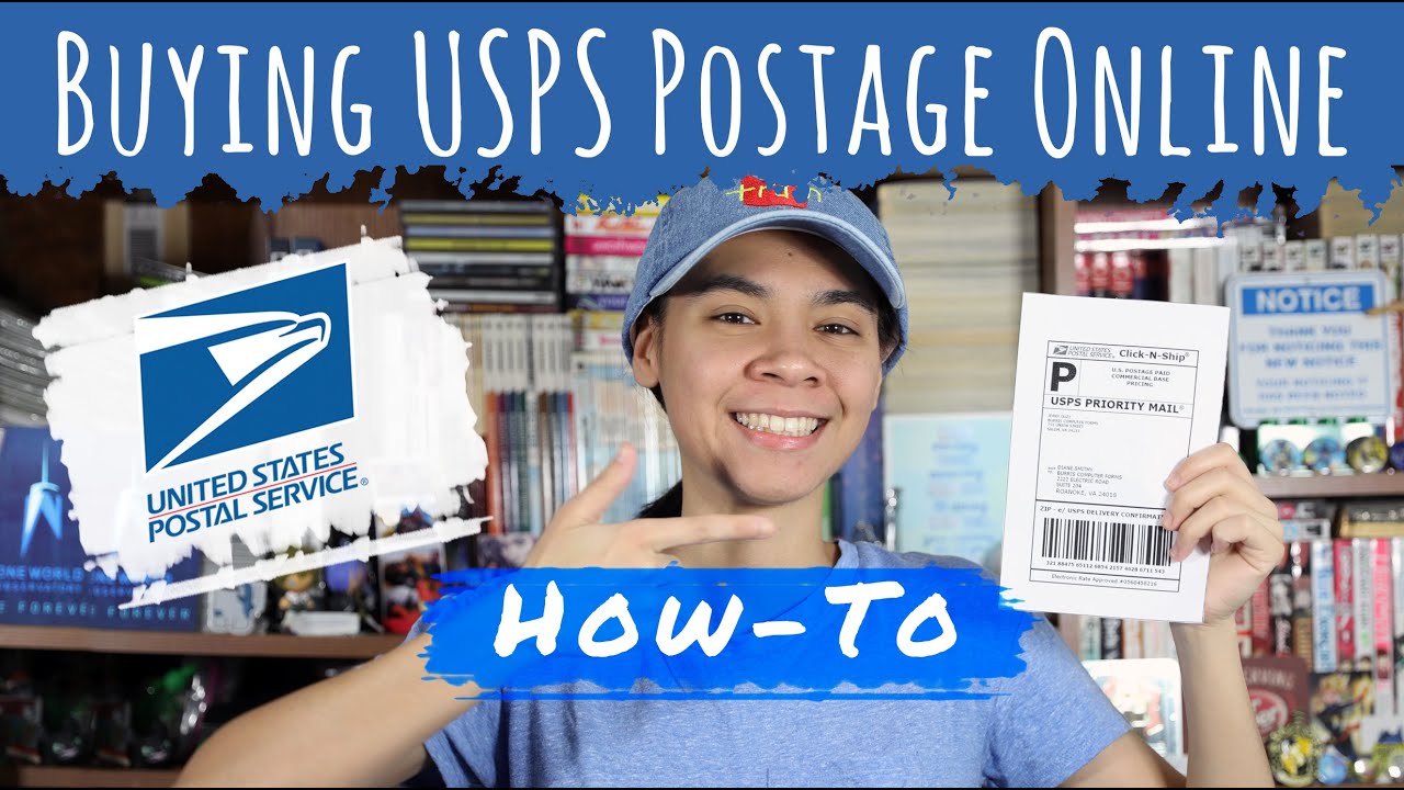 How To Buy USPS Postage Online  Print Your Own Shipping Labels Click N Ship