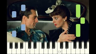 piano tutorial "NEW YORK, NEW YORK" Liza Minnelli, Frank Sinatra, with free sheet music