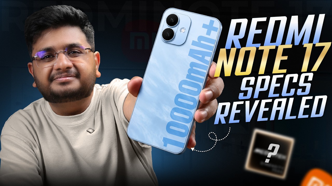 Redmi Note 17 với viên pin 9.000mAh dung lượng lớn nhất phân khúc tầm trung
