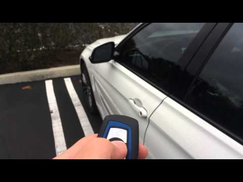 BMW F30 2014 335i auto folding mirrors on lock and unlock (BMW Coding)