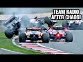 Sainz, Norris &amp; Kvyat TEAM RADIO after China start CHAOS!