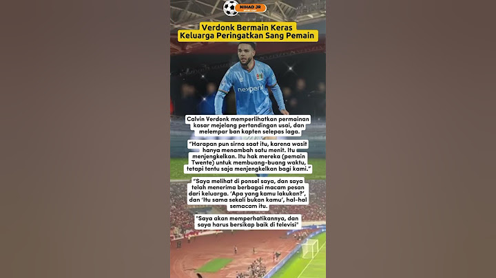 Calvin Verdonk bermain keras keluarga Peringatkan sang pemain ‼️ #timnasindonesia