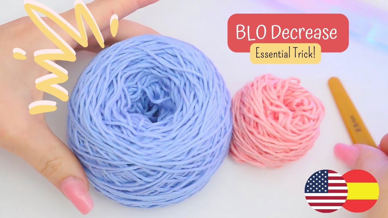 How to Make BLO Invisible Decreases in Crochet: Trick Revealed ...