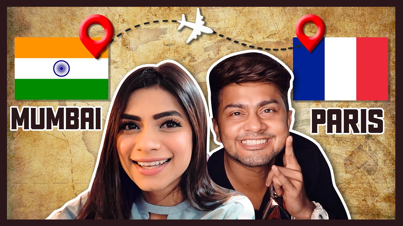 MUMBAI TO PARIS | Paris Vlog Part-1 | 