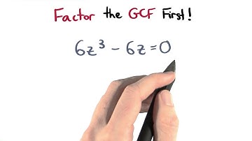 Factor the GCF First - Visualizing Algebra
