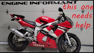 Gen 1 Yamaha R6 Full build Rebuild 1999 2000 2001 2002