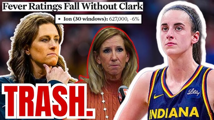 Caitlin Clark Fans TUNE OUT as Fever Ratings TANK 47% in Playoffs! WNBA,  ION HIDE Viewership!