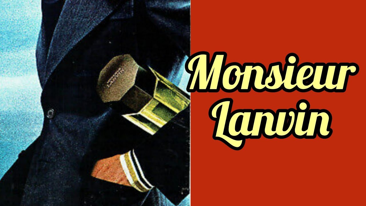 Parfum Monsieur Lanvin Vintage - EDT 60ml + Après-rasage 60ml Dans Trousse Voyage