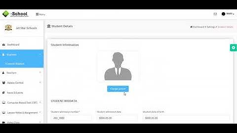 eSchool- How to manage students profile as a teacher