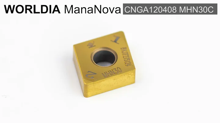 ManaNova CNGA120408 MHN30C 斷續加工