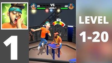 SLAP KINGS - Gameplay Walkthrough Part 1 - Levels 1-20