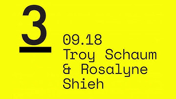 Troy Schaum and Rosalyne Shieh  - Autumn 2019 Baumer Lecture Series