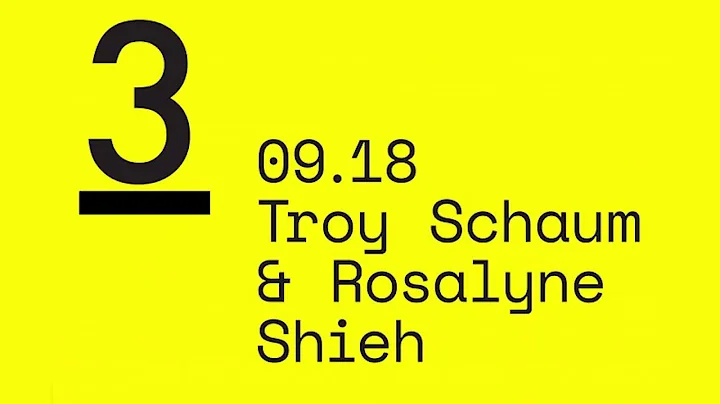 Troy Schaum and Rosalyne Shieh  - Autumn 2019 Baum...