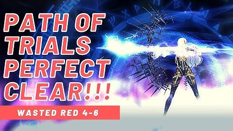 Exos Heroes - Path of Trials: Wasted Red 4-6 Perfect Clear