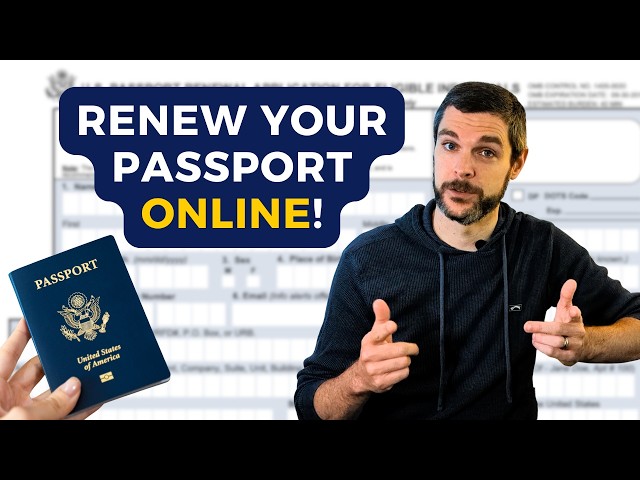 How to Renew Your U.S. Passport ONLINE in 2025 — Step-by-Step Guide (DS-82)