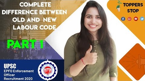 Complete difference between old and new labour laws|changes in labour law|labour laws in hindi|epfo