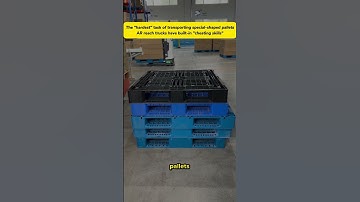 #shorts achieving various pallet handling  #automation #agv #manufacturing #pallet