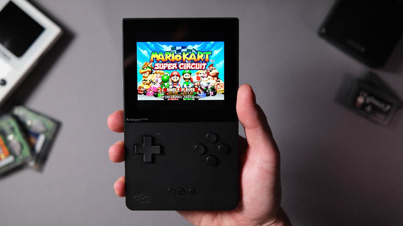 analogue pocketともろもろ② 携帯ゲーム互換機Analogue Pocketにアルミ筐体の限定モデル