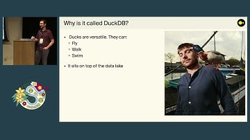 Monahan et al. - In Process Analytical Data Management with DuckDB | SciPy 2023