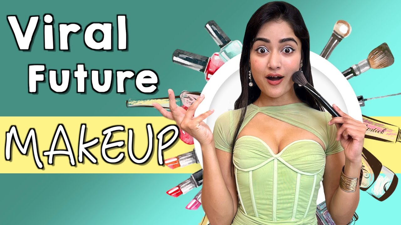 Trying Viral Makeup Products from Future😱| Do They Even Work?