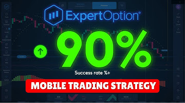 EASIEST Expert option MOBILE Trading Strategy | 90% Success Rate Expert Option Strategy