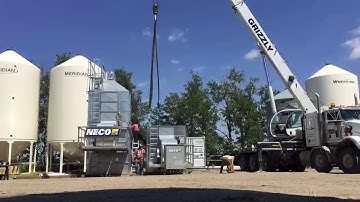 AGI Neco 16140 grain dryer time laps.