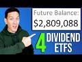The BEST 4 Dividend ETFs for Passive Income 2022