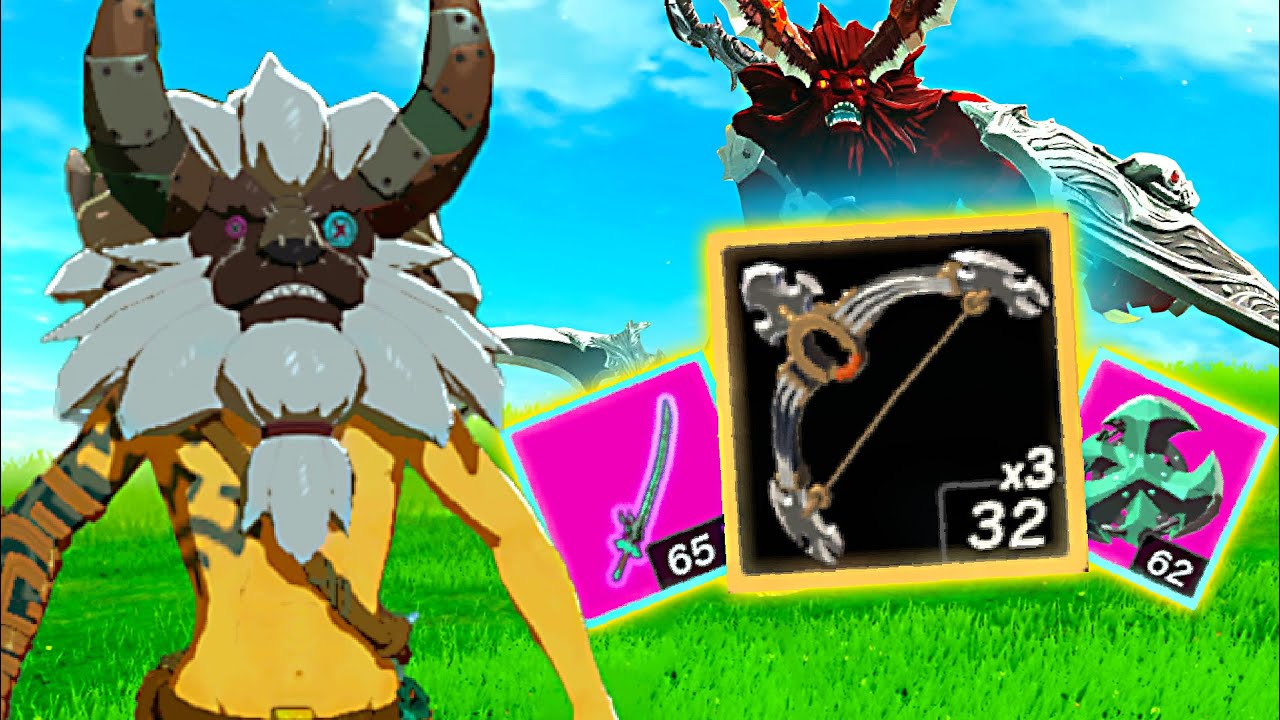 Finir Zelda TOTK qu'avec des Armes de LYNELS ?