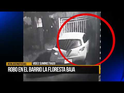 Robo en el barrio La Floresta