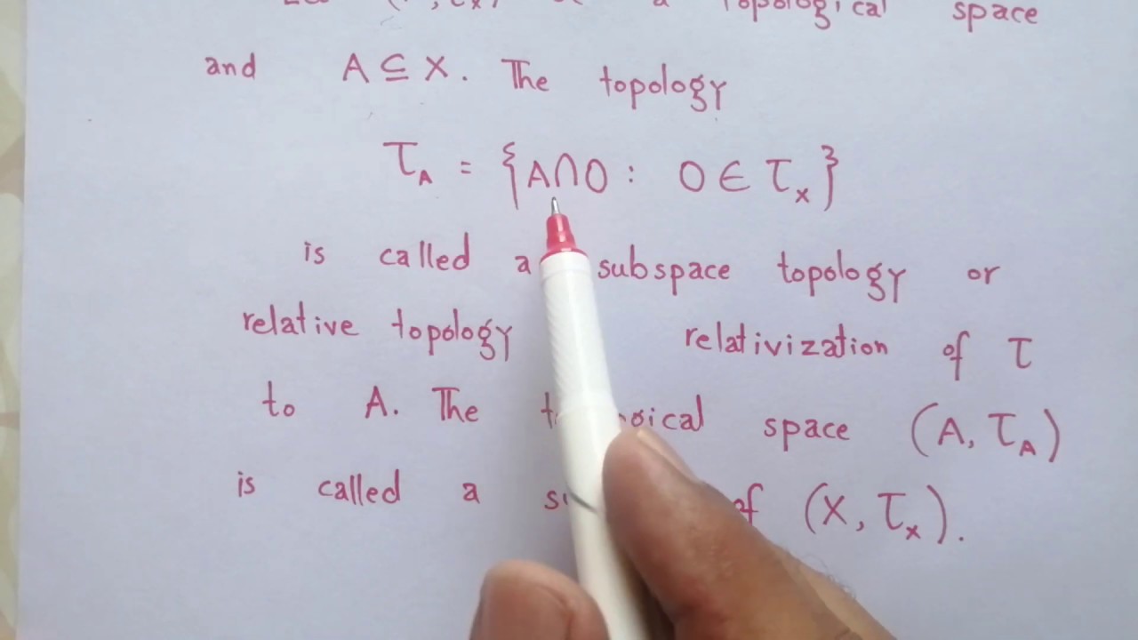 subspace definition math subspace definition math