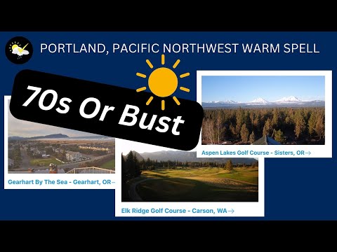 Pacific NW Sunny Days To Threaten Record Highs