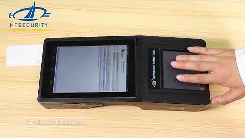 HFSecurity FAP60 Fingerprint Scanner with Print Function