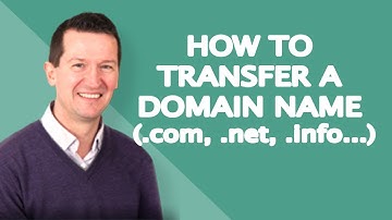 How to Transfer a Domain Name - (.com, .net, .org, .info or .biz)