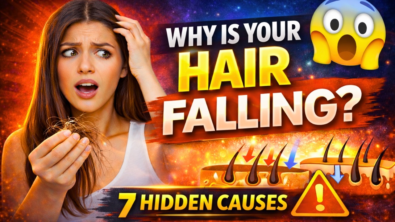 Stop Hair Fall Now! Fix These 7 Hidden Causes Before It’s Too Late | Fresh Aura
