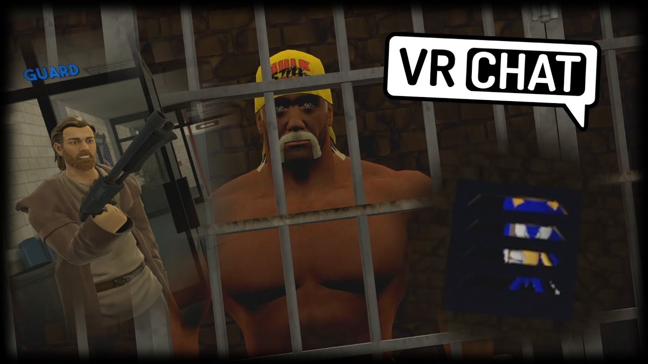Trying to survive the Toughest Prison in VR VRChat Prison Break YouTube
