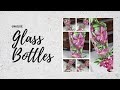 UNIQUE GLASS BOTTLES | Reuse Old Bottle | How to Paint Glass | Aressa1 | 2021