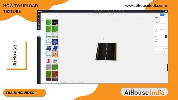 How to upload texture | Training Video 165 | AiHouse India