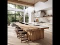 How White Modern Rustic Kitchens Blend Old and New