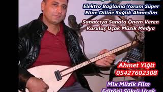 Halil Göksu Zurna Çi̇ftetelli̇si̇ 15 Elektro Bağlama Altıtaşlı Ahmet Yi̇ği̇t Uçak Müzik Medya