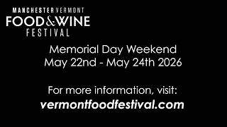 Video Announcement - Manchester Food and Wine Festival