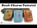 Polymer Clay Charm: Simple Book Charm Tutorial