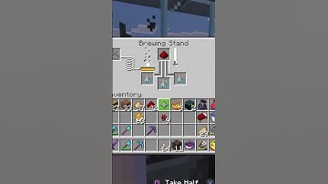 8 MINUTE POTIONS - MINECRAFT #shorts #fyp #minecraft